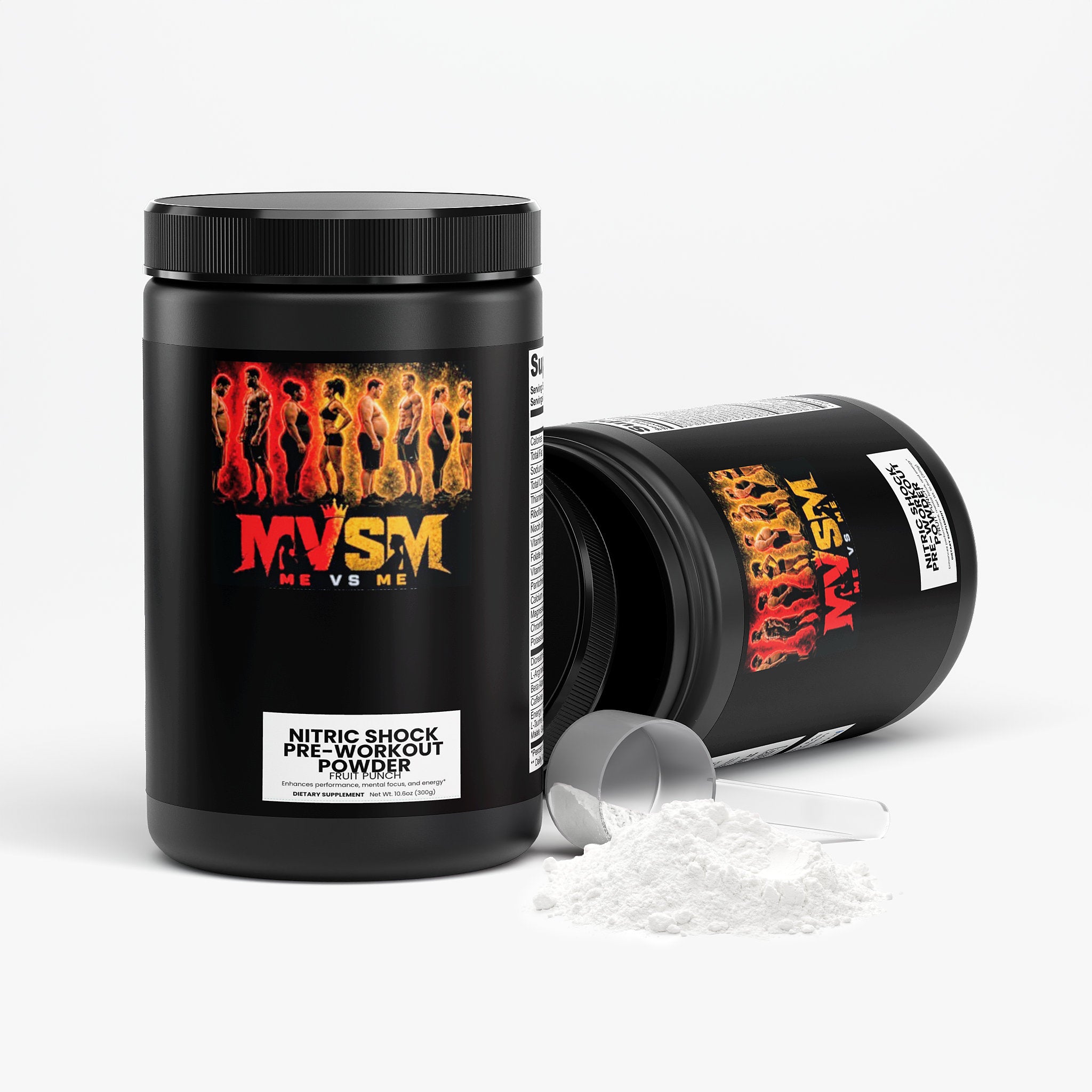 Nitric Shock Pre-Workout Powder (Fruit Punch)