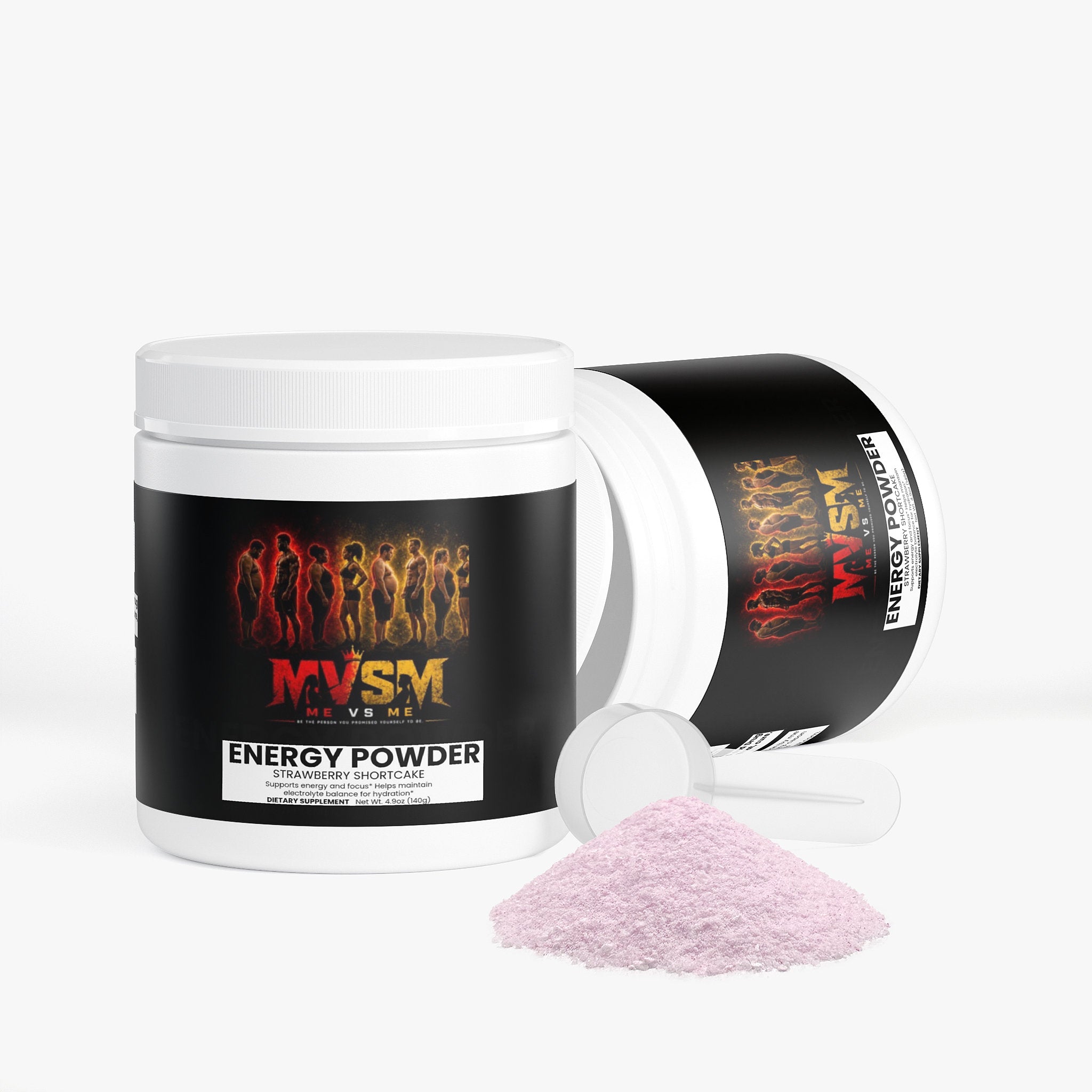 Energy Powder (Strawberry Shortcake)