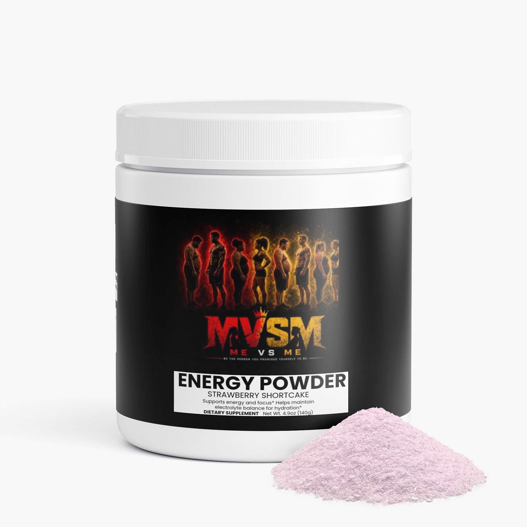 Energy Powder (Strawberry Shortcake)